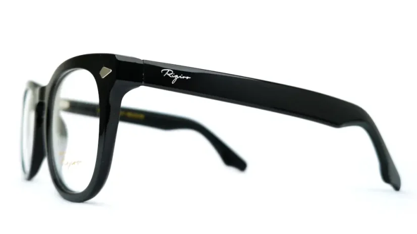 Brýlová obruba se slunečním polarizačním klipem Rigiro RGR-23028 c1 black - černá