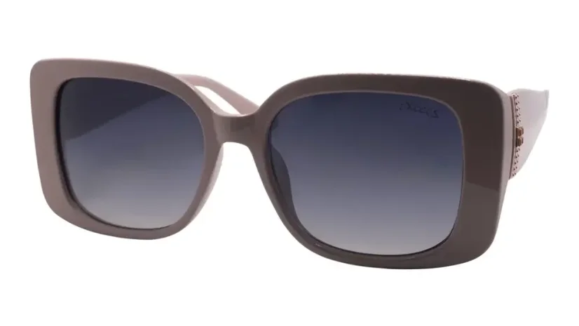 Dámské sluneční brýle EXCCES Polarized EX700 C4 - béžová/zlatá