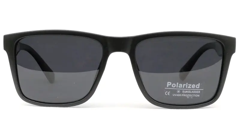 Módní sluneční brýle s polarizační fólií INN STYLE PL377 C01 - černá/červeno-hnědá