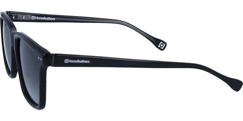 Pánská sluneční polarizační brýle HORSEFEATHERS 393063 C1 - černá