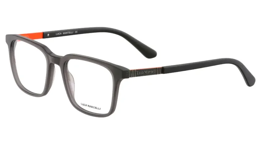 Pánská brýlová obruba Luca Martelli LM2208 Col. 02 - šedá/oranžová