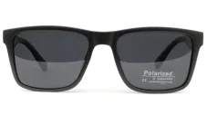 Módní sluneční brýle s polarizační fólií INN STYLE PL377 C01 - černá/červeno-hnědá