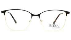 Dámská brýlová obruba Basic BA-5226-C1 - černá/zlatá