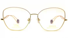 Zlacená dámská brýlová obruba EMILIA BY ENNI MARCO 18KT IV67-014 col.02 - zlatá