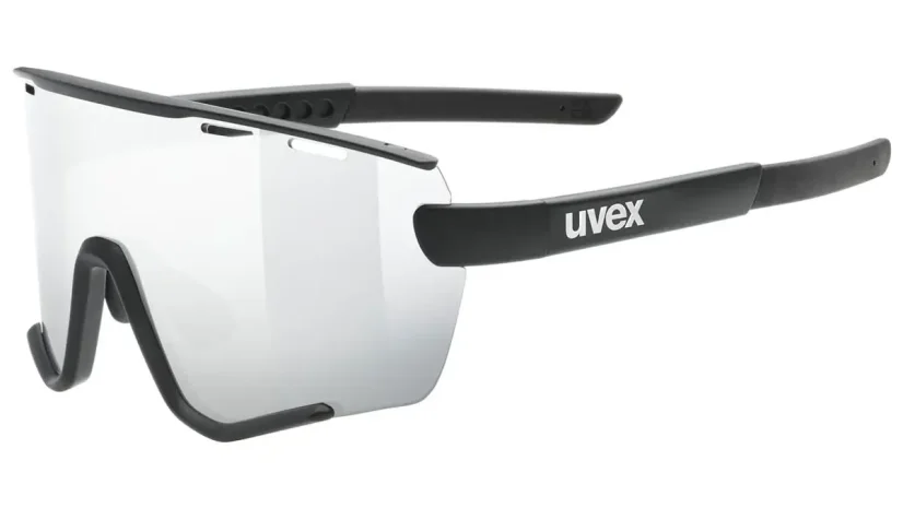 Sportovní brýle UVEX SPORTSTYLE 236 SET BLACK M/MIR.SIL CAT. 3 + CAT. 0 (S5330042216)