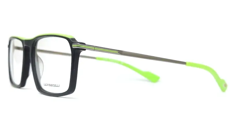 Pánská brýlová obruba Luca Martelli Sport Collection LMS 021 col.04 černá-zelená