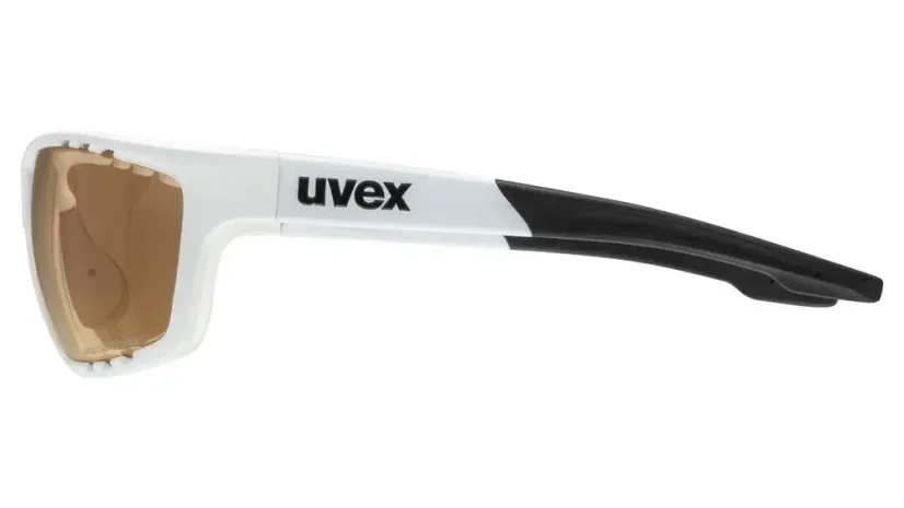 Sportovní fotochromatické brýle UVEX SPORTSTYLE 706 CV V WHITE MATT/LT. RED (S5320368806)