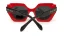 Dámské sluneční brýle EXCCES Polarized EX685-C02 - červená/hnědá