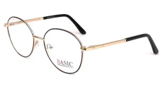 Brýlová obruba Basic BA-5193 C1 - černá/zlatá