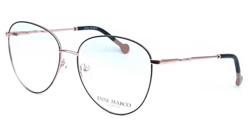 Dámská brýlová obruba ENNI MARCO IV 02-670 COL.17 - černá/zlatá