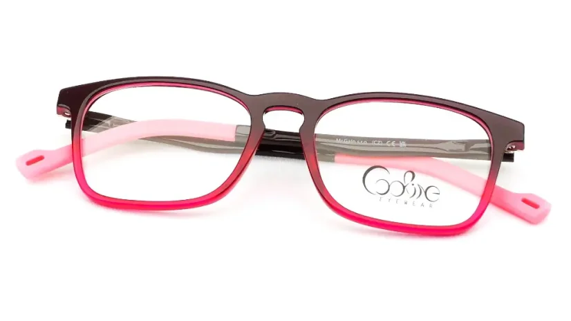 Dětská brýle se slunečním polarizačním klipem (2v1) Cooline 190 c2 magenta - fialová/růžová