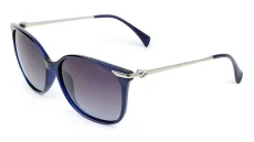 Dámská sluneční polarizační brýle RESERVE RE-456 c.2 - tmavě modrá/kovová