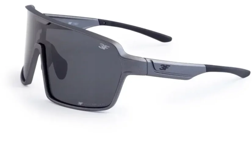 Sportovní sluneční polarizační brýle 3F Current 1967 - šedá
