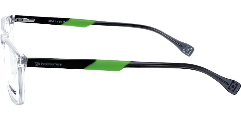 Pánská brýlová obruba HORSEFEATHERS 3790 c6 - čirá/černá/zelená